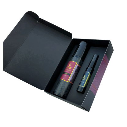 Estuche IZHAR Splash Alia Noir de 150ml con Carry-on mini de 20ml