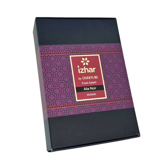 Estuche IZHAR Splash Alia Noir de 150ml con Carry-on mini de 20ml