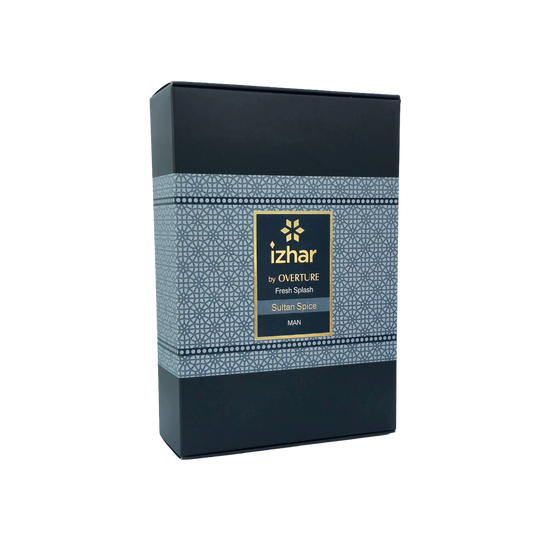 Estuche IZHAR Splash Sultan Spice de 150ml con Carry-on mini de 20ml