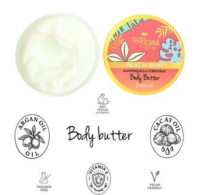 Bolso Playero BEACH BUM con Perfume Capilar 150ml y Mantequilla 80gr